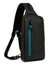 PIQUADRO Corner 2O Mono Sling Bag Black PIQUADRO Corner 2O Mono Sling Bag Black