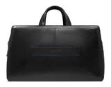 PIQUADRO Blue Square Duffle Bag Black PIQUADRO Blue Square Duffle Bag Black
