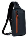 PIQUADRO Corner 2O Mono Sling Bag Blue