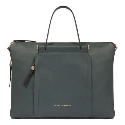 PIQUADRO Circle Computer And Tablet Briefcase GreenGreen