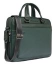 PIQUADRO Black Square Computer Briefcase GreenGreen