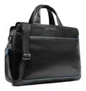 PIQUADRO Blue Square Briefcase 15,6" 2 Compartments Black PIQUADRO Blue Square Briefcase 15,6" 2 Compartments Black