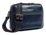 PIQUADRO Blue Square Crossbody Bag Midnight Blue