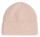 TOMMY HILFIGER Essential Flag Fuzzy Beanie Pink Bloom TOMMY HILFIGER Essential Flag Fuzzy Beanie Pink Bloom