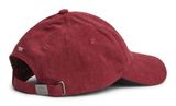 TOMMY HILFIGER TH Flag Corduroy Soft 6 Panel Cap Deep Rouge TOMMY HILFIGER TH Flag Corduroy Soft 6 Panel Cap Deep Rouge