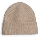 TOMMY HILFIGER Essential Flag Fuzzy Beanie Beige TOMMY HILFIGER Essential Flag Fuzzy Beanie Beige