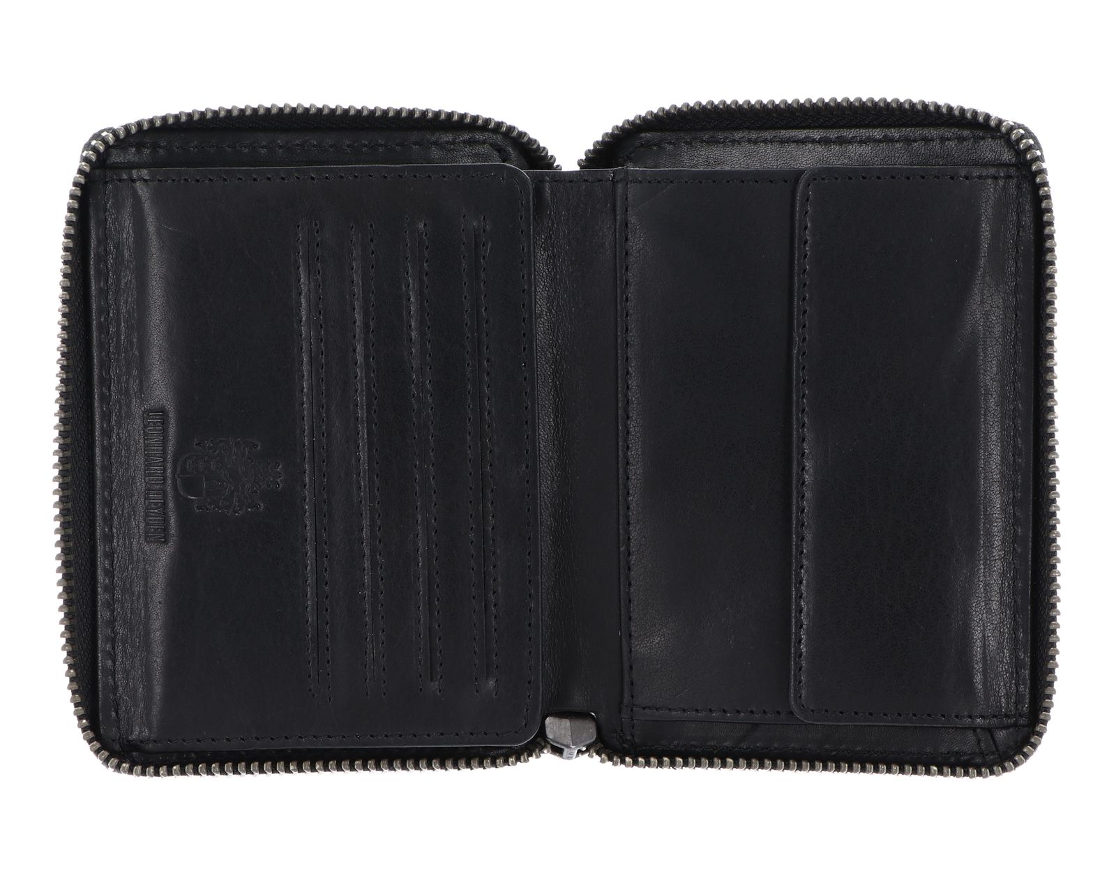 LEONHARD HEYDEN Roma Zip Around Wallet Black LEONHARD HEYDEN Roma Zip Around Wallet Black