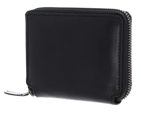 LEONHARD HEYDEN Roma Zip Around Wallet Black