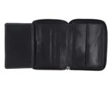 LEONHARD HEYDEN Roma Zip Around Wallet Black LEONHARD HEYDEN Roma Zip Around Wallet Black