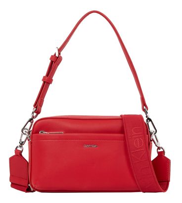 Calvin Klein CK Must Crossbody Camera Bag Scarlet Sage