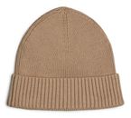TOMMY HILFIGER TH Flag Pima Cotton Beanie Beige