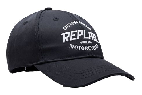 REPLAY Cap Black