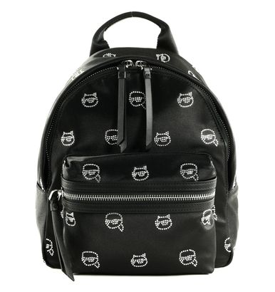 KARL LAGERFELD Ikonik Backpack S Black