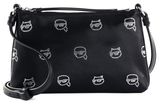 KARL LAGERFELD Ikonik Pouch Black KARL LAGERFELD Ikonik Pouch Black