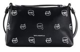 KARL LAGERFELD Ikonik Pouch Black KARL LAGERFELD Ikonik Pouch Black