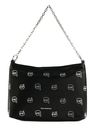 KARL LAGERFELD Ikonik Shoulder Bag Black KARL LAGERFELD Ikonik Shoulder Bag Black