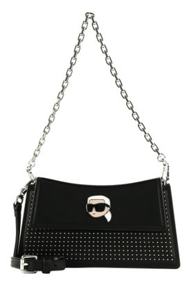 KARL LAGERFELD Ikonik Shoulder Bag Black