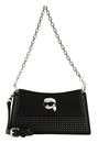 KARL LAGERFELD Ikonik Shoulder Bag Black KARL LAGERFELD Ikonik Shoulder Bag Black