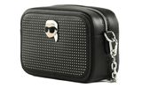 KARL LAGERFELD Ikonik Crossbody Bag Black KARL LAGERFELD Ikonik Crossbody Bag Black
