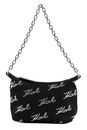 KARL LAGERFELD Midnight In Paris Shoulder Bag Black KARL LAGERFELD Midnight In Paris Shoulder Bag Black