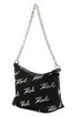 KARL LAGERFELD Midnight In Paris Shoulder Bag Black KARL LAGERFELD Midnight In Paris Shoulder Bag Black