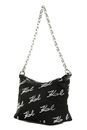 KARL LAGERFELD Midnight In Paris Shoulder Bag Black KARL LAGERFELD Midnight In Paris Shoulder Bag Black
