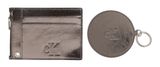 Calvin Klein CKJ SLG Gift Gift Wallet & Mirror Attached Gunmetal Calvin Klein CKJ SLG Gift Gift Wallet & Mirror Attached Gunmetal