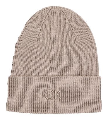 Calvin Klein CK Daily Embroidery Rine Rib Beanie Cinder