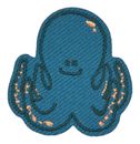 Lässig Textile Woven Sticker Set 3-teilig Deep Sea