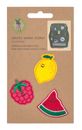 Lässig Textile Woven Sticker Set 3-teilig Fruits