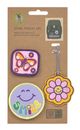 Lässig School Patches Set 3-teilig Flowers