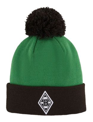 PUMA BMG Youth Pom Pom Beanie Archive Green - Puma Black