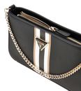 GUESS Noelle Mini Top Zip Shoulder Bag Black GUESS Noelle Mini Top Zip Shoulder Bag Black