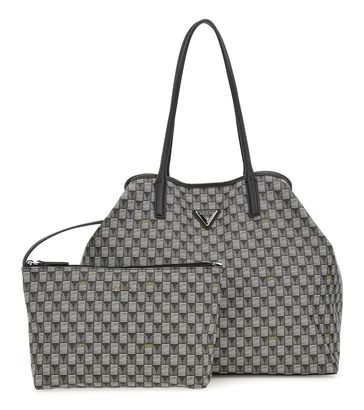 GUESS G Wave Large 2 In 1 Tote Bag L Black Logo