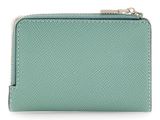 GUESS Laurel Zip Around Card Case Teal GUESS Laurel Zip Around Card Case Teal