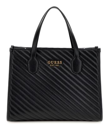 GUESS Silvana 2 Compartment Tote Black