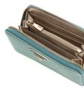 GUESS Laurel SLG Medium Zip Around Wallet Teal