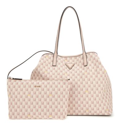 GUESS G Wave Large 2 In 1 Tote Bag L Blush Logo