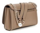 GUESS Noelle Covertible Xbody Flap Bag Dark Taupe GUESS Noelle Covertible Xbody Flap Bag Dark Taupe