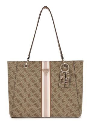 GUESS Noelle Tote Bag Latte Logo