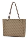 GUESS Noelle Tote Bag Latte Logo GUESS Noelle Tote Bag Latte Logo