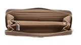 GUESS Laurel SLG Large Zip Around Wallet L Latte Logo