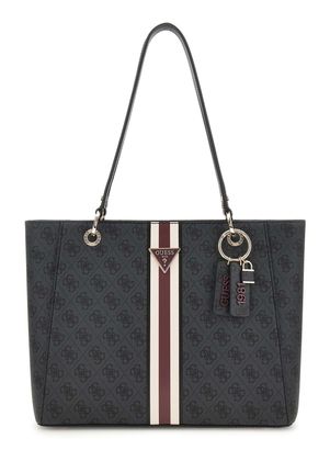 GUESS Noelle Tote Bag Coal Logo