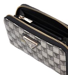 ★Guess ★G Wave Large Zip Around Wallet ★関税込★ GUESS-Geldboerse-G-Wave-SLG-