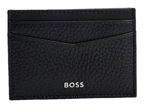 BOSS New Crosstown Card Holder With Clip Black