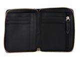 DKNY Milan Tie Zip Around Wallet Blk / Gold DKNY Milan Tie Zip Around Wallet Blk / Gold