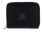 DKNY Milan Tie Zip Around Wallet Blk / Gold DKNY Milan Tie Zip Around Wallet Blk / Gold