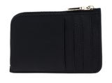 DKNY Milan Tie Zip Card Holder Blk / Black