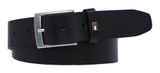 TOMMY HILFIGER Adan Leather Belt 3.5 GP W110 Black TOMMY HILFIGER Adan Leather Belt 3.5 GP W110 Black