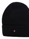 TOMMY HILFIGER Small Flag Beanie S / M Black TOMMY HILFIGER Small Flag Beanie S / M Black